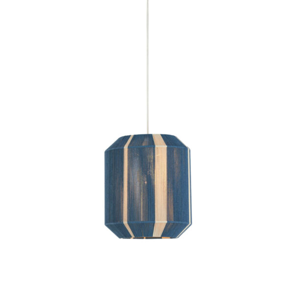 Hanglamp Kozana - Blauw+crème Light & Living Hanglamp 2982772