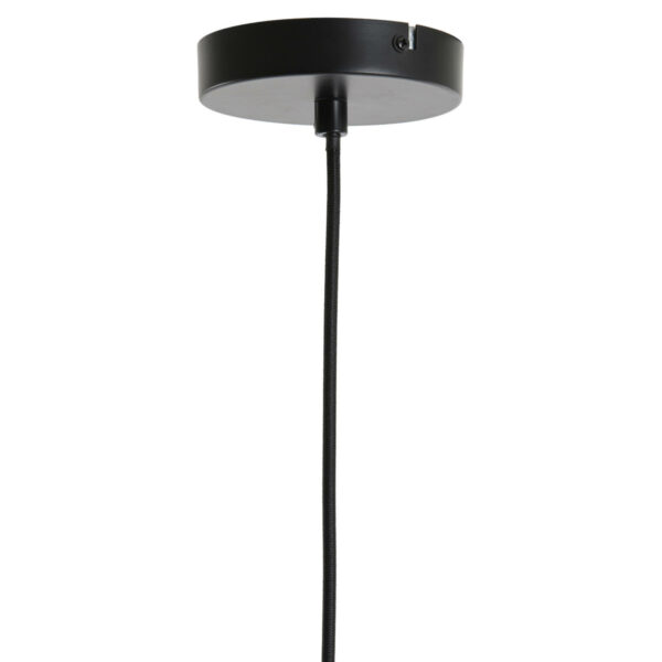 Hanglamp Lekar - Antiek Brons+smoke Glas Light & Living Hanglamp 2946084