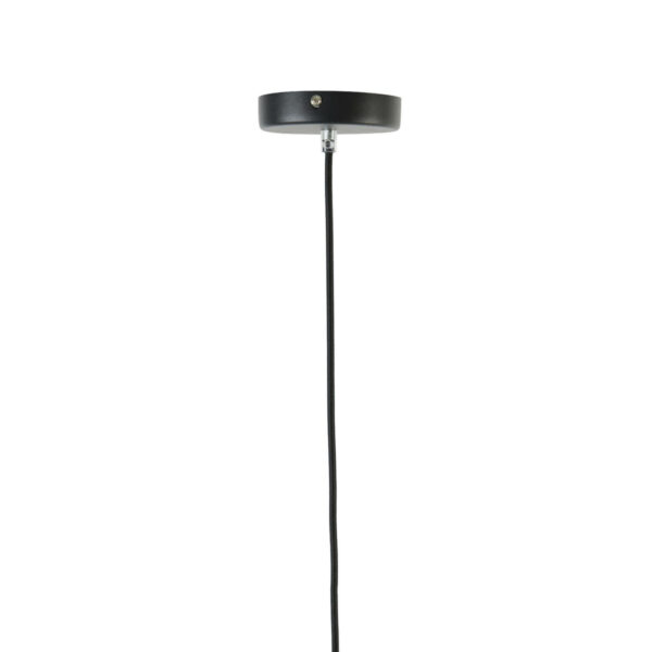 Hanglamp Mayson - Glas Groen-mat Zwart Light & Living Hanglamp 2952281