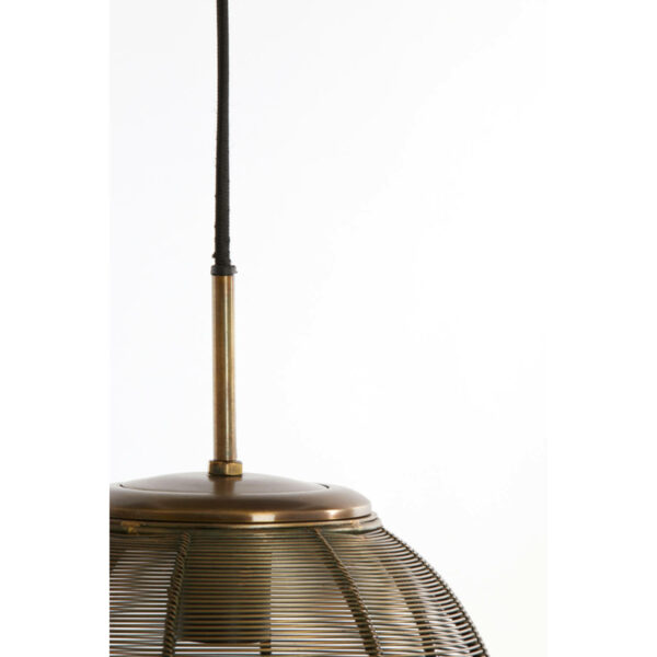 Hanglamp Yaelle - Antiek Brons Light & Living Hanglamp 2969618