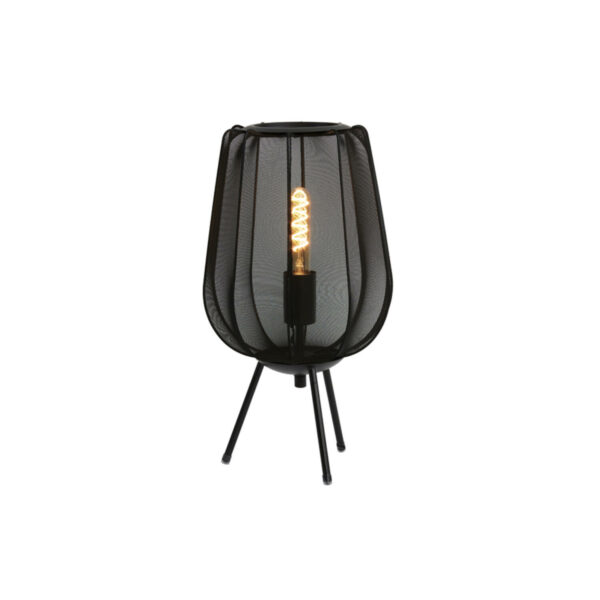 Tafellamp Plumeria - Zwart Light & Living Tafellamp 1874312