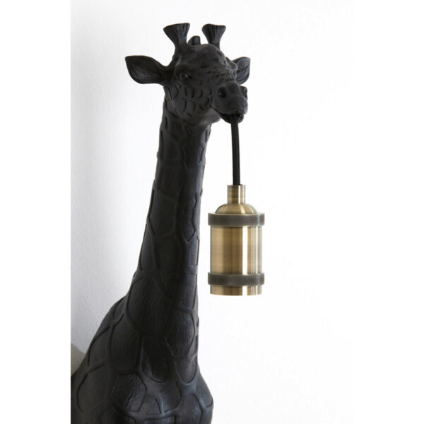Wandlamp Giraffe - Mat Zwart Light & Living Wandlamp 3124612