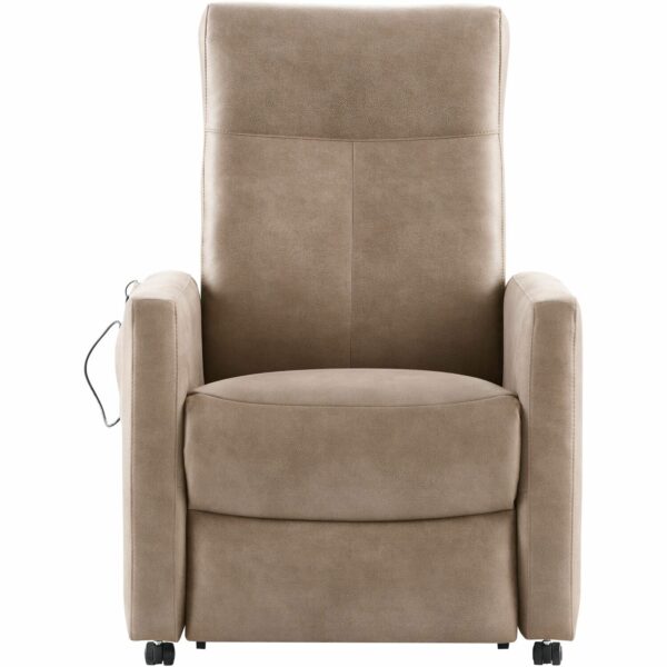 Profijt Meubel Relaxfauteuil Novie small 2-motorig verstelbaar Taupe Fauteuil