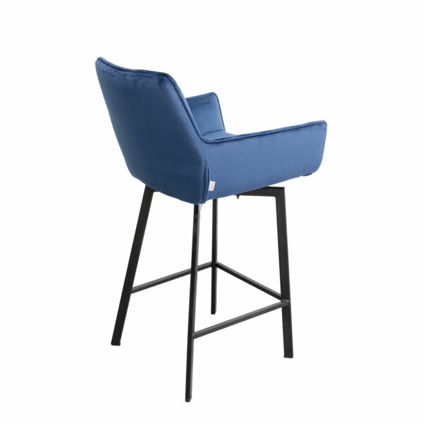 Barstoel Cannes Blue 67 cm Kare Design Barstoel 70420