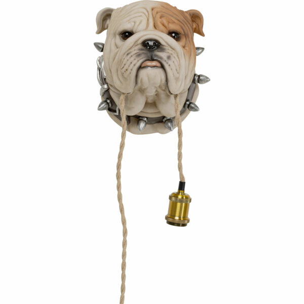 Bed Animal Dog Head 25cm Kare Design Wandlamp 56861