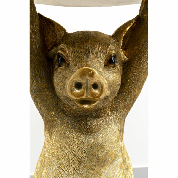 Bijzettafel Animal Pig Ø34cm Kare Design Bijzettafel 70204