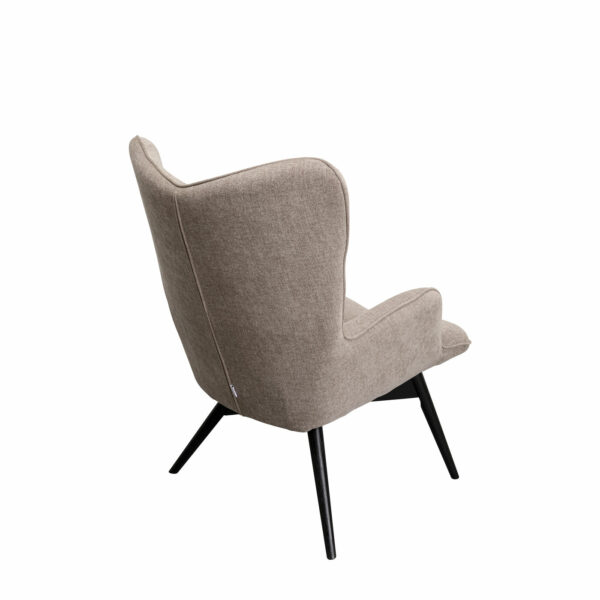 Fauteuil Black Vicky Light Brown Kare Design Fauteuil 70421