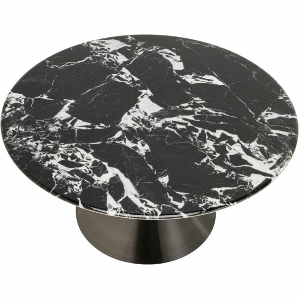 Salontafel Mambo Black Ø80cm Kare Design Salontafel 70274