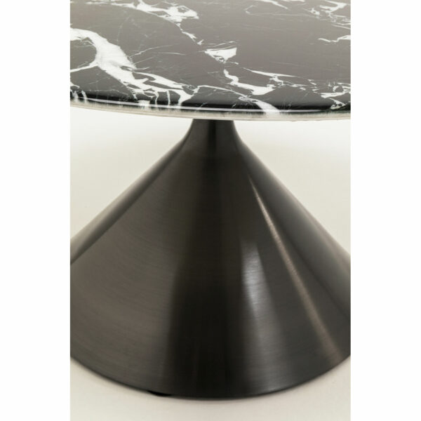 Salontafel Mambo Black Ø80cm Kare Design Salontafel 70274