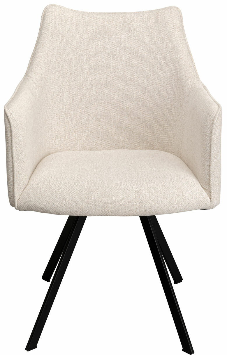 Swivel Armstoel Modino Cream Kare Design Armstoel 70424