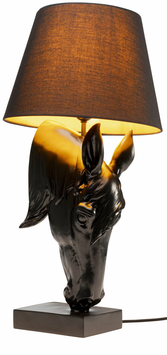 Tafellamp Horse Head 30cm Kare Design Tafellamp 56860