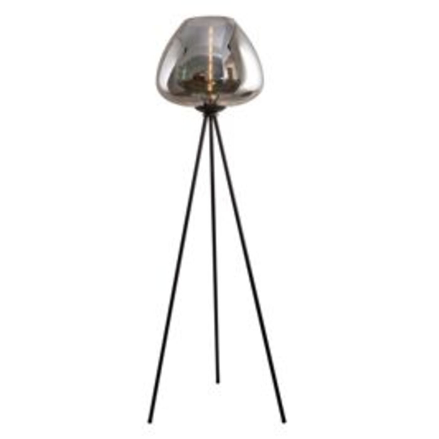 Vloerlamp Sphere Smoke 146cm Kare Design Vloerlamp 56695