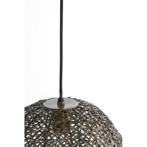 Hanglamp Finou - Antiek Brons Light & Living Hanglamp 2970118