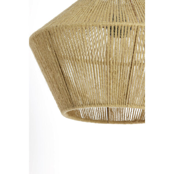 Hanglamp Fugia - Jute Licht Groen Light & Living Hanglamp 2975876