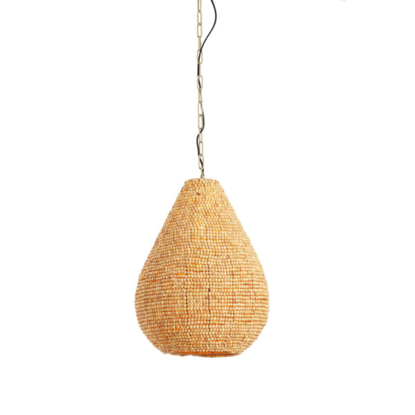 Hanglamp Kabinda - Kralen Naturel Light & Living Hanglamp 2983482