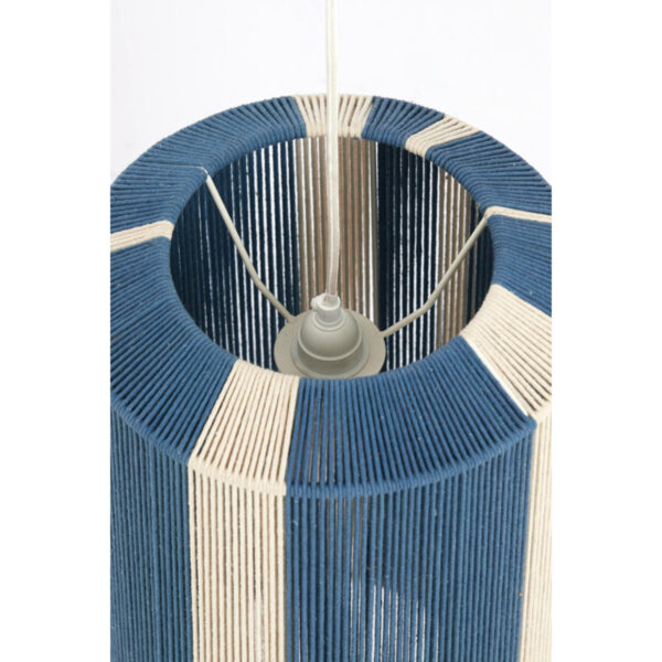 Hanglamp Kozana - Blauw+crème Light & Living Hanglamp 2982672