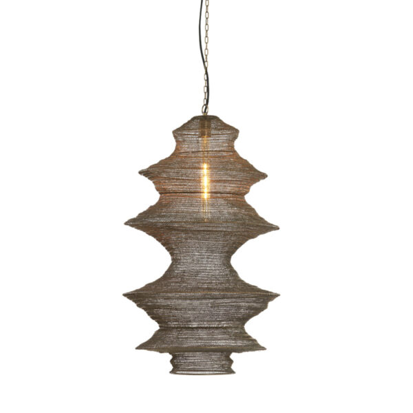 Hanglamp Nakisha - Antiek Brons Light & Living Hanglamp 2973818