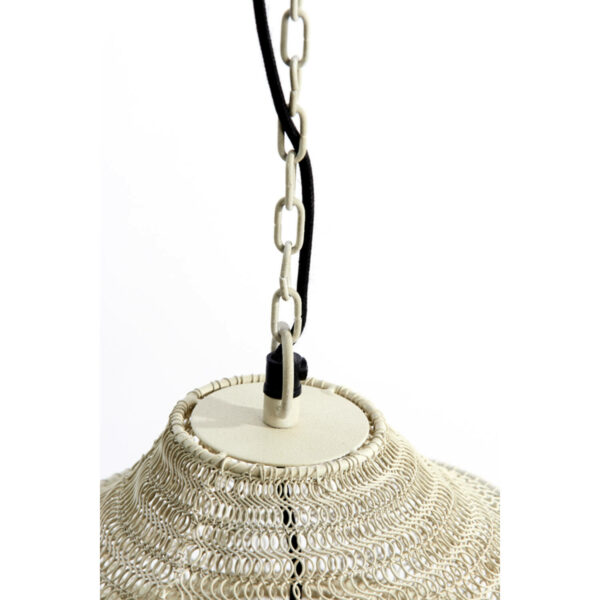 Hanglamp Nakisha - Licht Grijs Light & Living Hanglamp 2973825