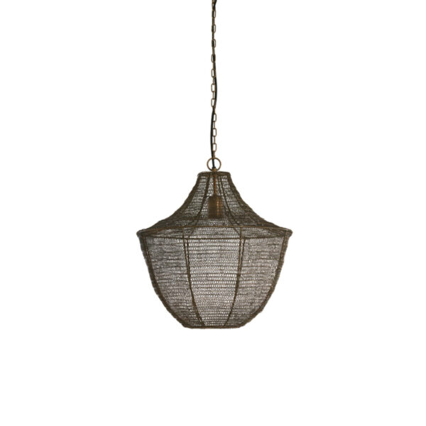 Hanglamp Sharika - Antiek Brons Light & Living Hanglamp 2978518