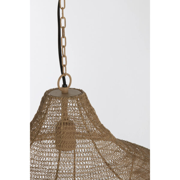 Hanglamp Sharika - Mat Beige Light & Living Hanglamp 2978513