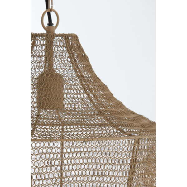 Hanglamp Sharika - Mat Beige Light & Living Hanglamp 2978513