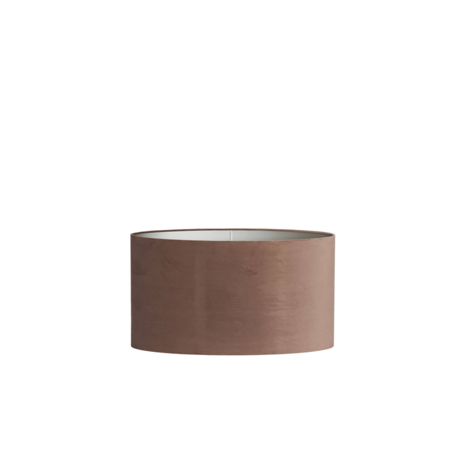 Light&living Kap ovaal recht smal 58-24-32 cm VELOURS chocolade bruin