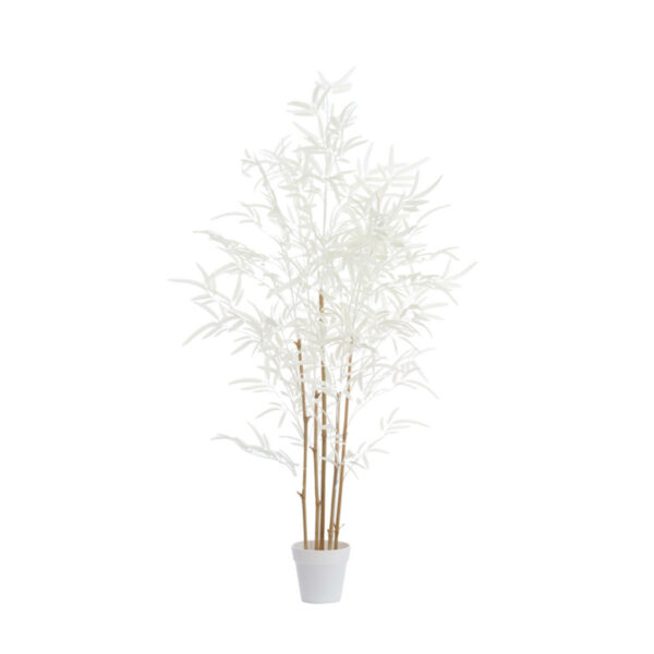 Ornament Bamboo - Naturel+crème Light & Living Beeld 7490683