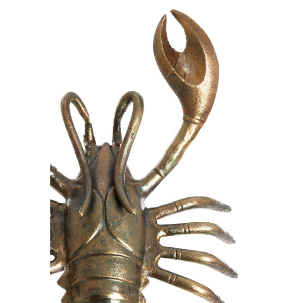 Ornament Lobster - Antiek Brons Light & Living Beeld 7484018