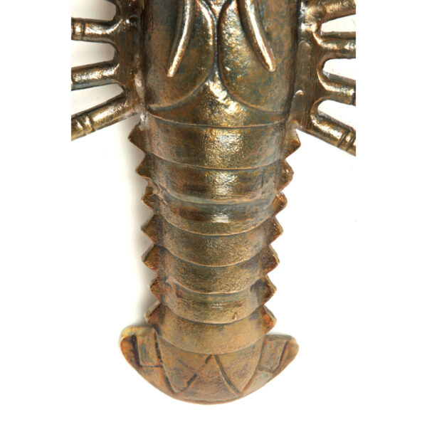 Ornament Lobster - Antiek Brons Light & Living Beeld 7484018