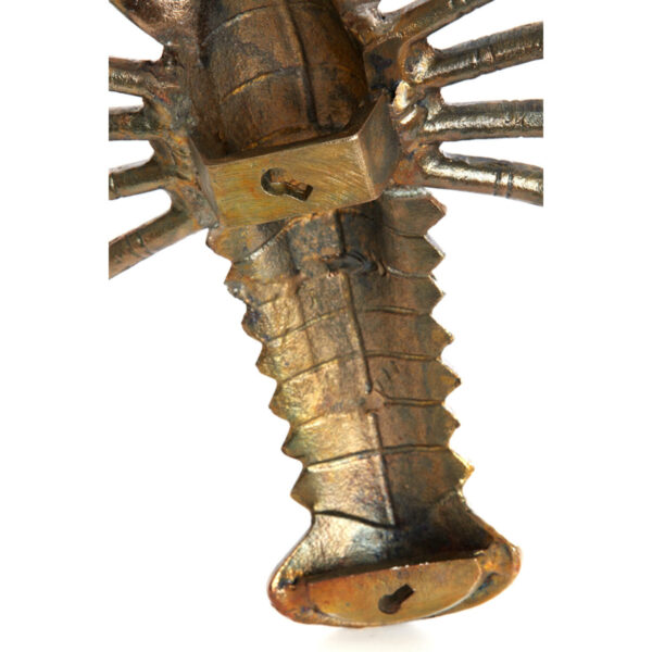 Ornament Lobster - Antiek Brons Light & Living Beeld 7484018