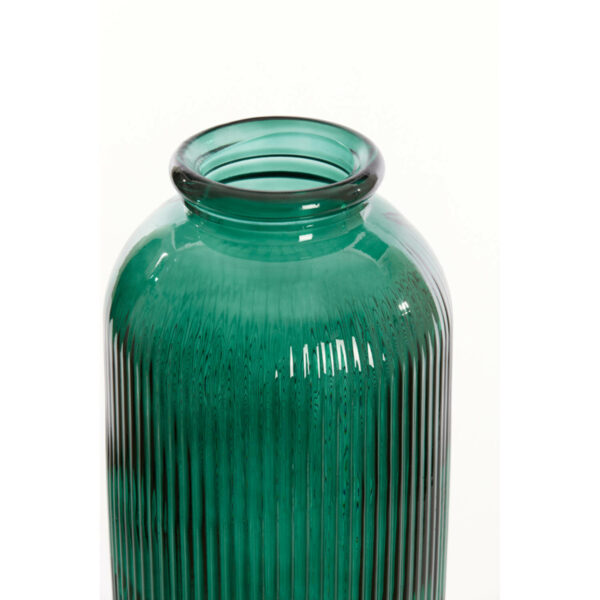 Vaas Campos - Glas Donker Groen Light & Living Vaas 5891676