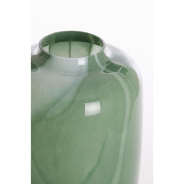 Vaas Kobala - Glas Groen-crème Light & Living Vaas 5803376