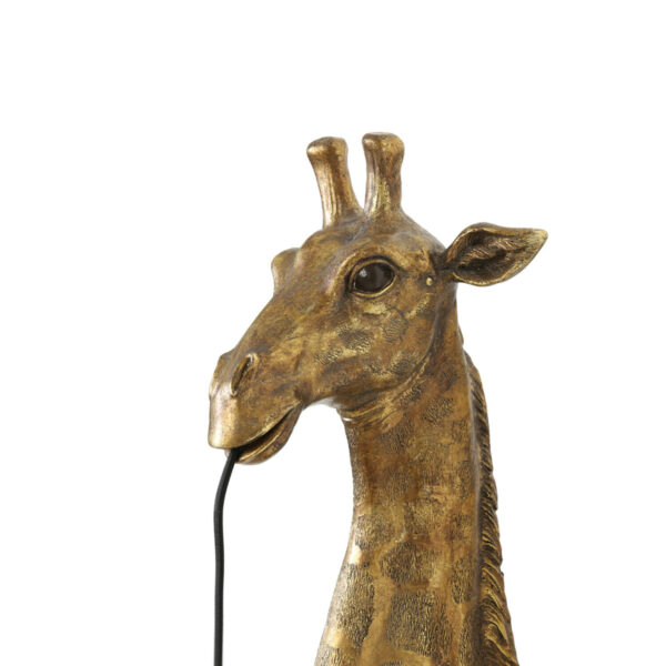 Wandlamp Giraffe - Antiek Brons Light & Living Wandlamp 3122585