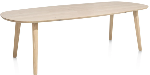 Odda eetkamertafel 260 x 110 cm - Deens ovaal