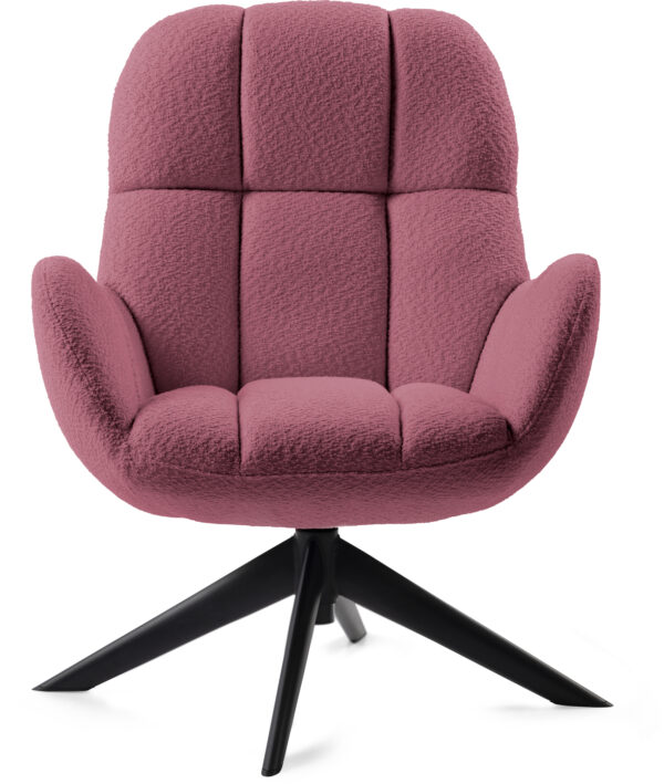 Feelings Wonen meubelen Anne draaifauteuil bordo Naturel Fauteuil