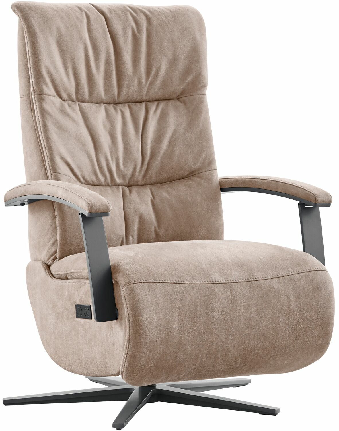 INHOUSE Relaxfauteuil Lerira S grijs Grijs Fauteuil