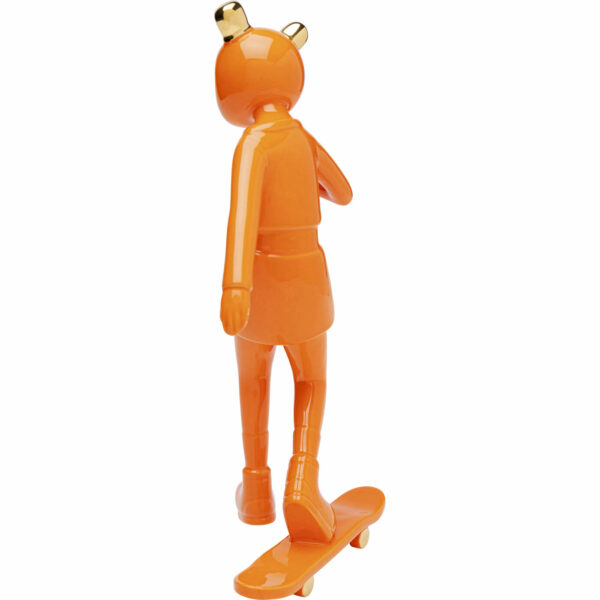 Beeld Skating Astronaut Orange 33cm Kare Design Beeld 54368