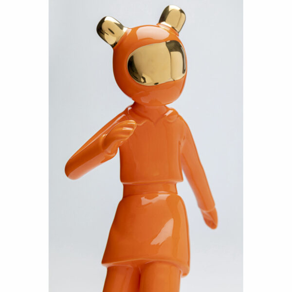 Beeld Skating Astronaut Orange 33cm Kare Design Beeld 54368