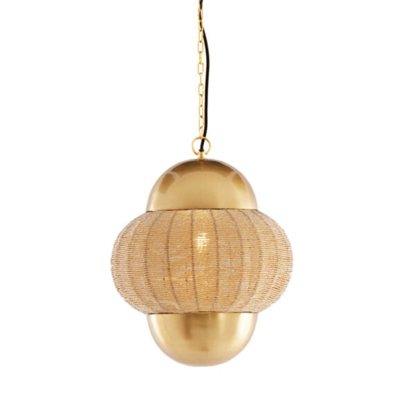 Hanglamp Cetara - Kralen Goud+brons Light & Living Hanglamp 2983385