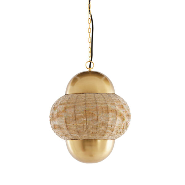 Hanglamp Cetara - Kralen Goud+brons Light & Living Hanglamp 2983385