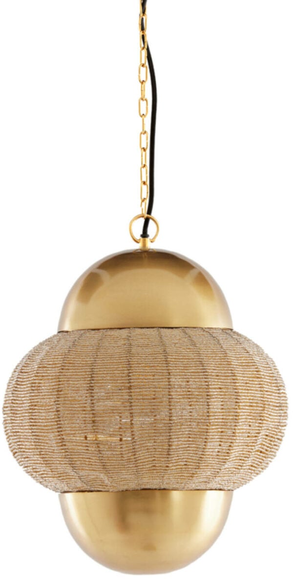 Hanglamp Cetara - Kralen Goud+brons Light & Living Hanglamp 2983385