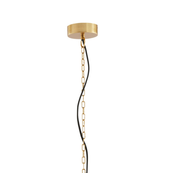 Hanglamp Cetara - Kralen Zilver+brons Light & Living Hanglamp 2983323