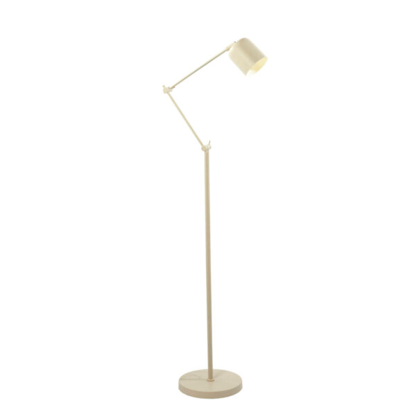 Vloerlamp Rijeka - Licht Grijs+dimmer Light & Living Vloerlamp 1740125