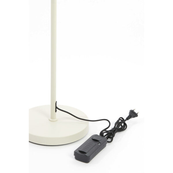 Vloerlamp Rijeka - Licht Grijs+dimmer Light & Living Vloerlamp 1740125