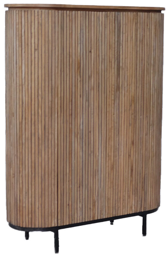 Livingfurn Kast Lausanne 150cm Bruin|Naturel Kast