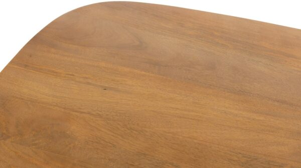 Eetkamertafel Deens Ovaal 160, Mango Smooth Natural - Akagi Table Collection Nijwie Eettafel AKG.DT.4052