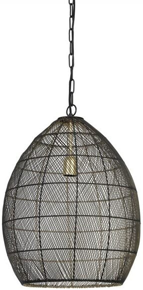 Profijt Meubel Hanglamp Merrit zwart Zwart Hanglamp