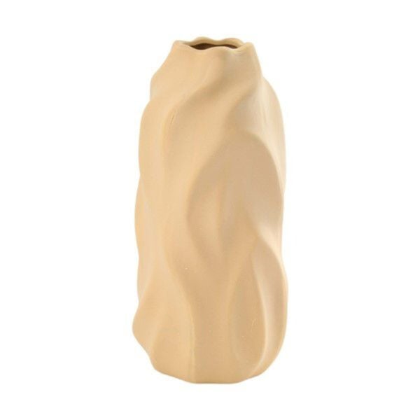 Pronto Wonen Vaas Finio M beige Beige|Wit Woonaccessoire