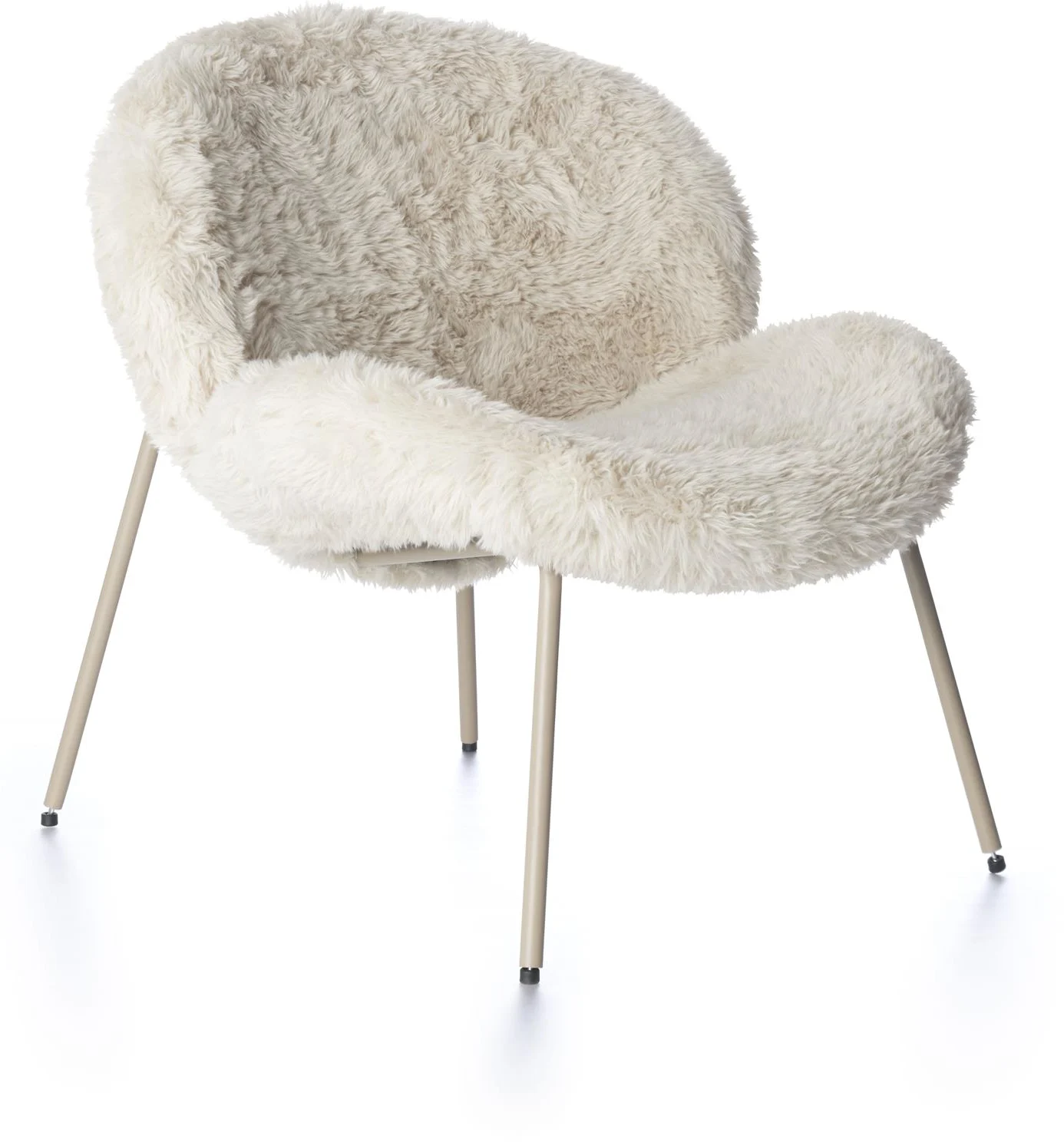 COCO maison Freddy fauteuil - cremekleurig Beige Fauteuil