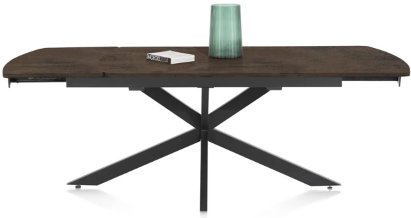 Henders & Hazel Pavalon uitschuiftafel 170 (+ 60) x 100 cm - roest Bruin|Oranje Eettafel